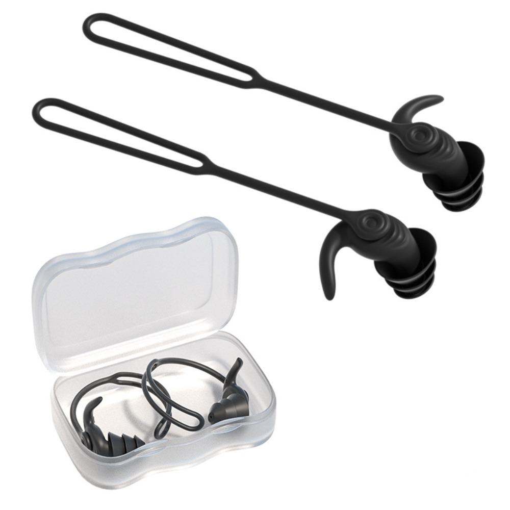 1 Pair Waterproof Swimming Earplugs Silicone Sleeping Earplugs New Ear Plugs Diving
