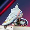 New High-top Football Shoes, Youth Professional Training Sneakers, Long Nails, Broken Nails, Sports Shoes, Factory Supply