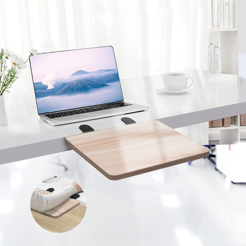 Desk Extender Super Stable Upgrade 3 WiViVi Foldable Desk Expansion Clamp Retrofit Keyboard Tray Extension Table Relieve Fatigue Easy To Install Elbow