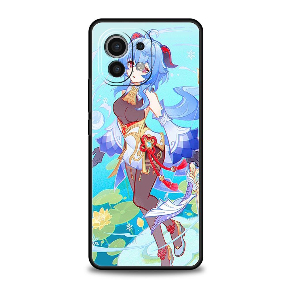 Чехол для телефона Xiaomi Mi 13 12T 10 12 Lite 11 Ultra 10T 11X 11T Pro 9T Genshin Impact Xiaomi Poco X3 NFC X4 F3 F4 M3 M4 5G