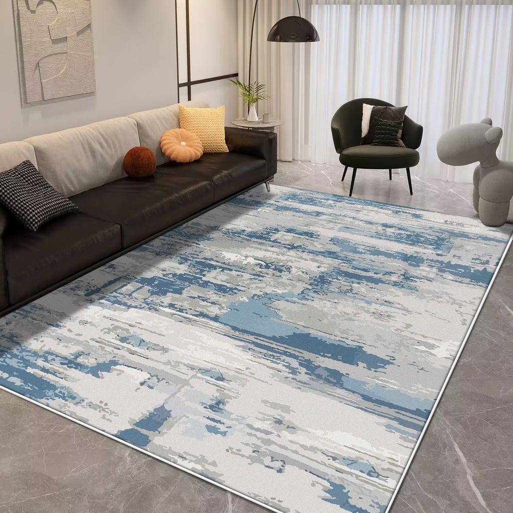 Light Luxury Splashing Ink Large Area Carpet Living Room Bedroom Decor Rugs Non-slip Floor Mat Lounge Rug Hotel Lobby Carpets