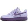 Air Force 1 Легкие и дышащие Низкие Скейтбордические кроссовки Женские Фиолетовые IX5253-555