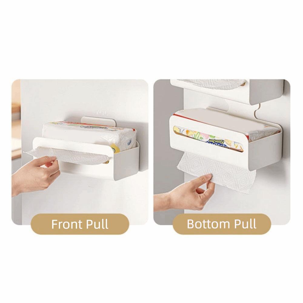 Large Capacity Magnetic Storage Box Wall Mounted Refrigerator Organizer  Bathroom
