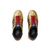 adidas Оригинальные Gazelle Кожа Мода Шнуровка Клиновидная Платформа Женская Обувь Золото 725628 AAA2M 8043