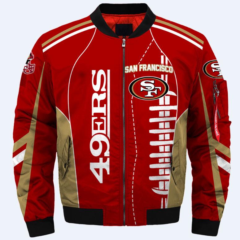 Зимняя летная куртка для американского футбола, напечатанная на 3D-принтере, с добавлением хлопка