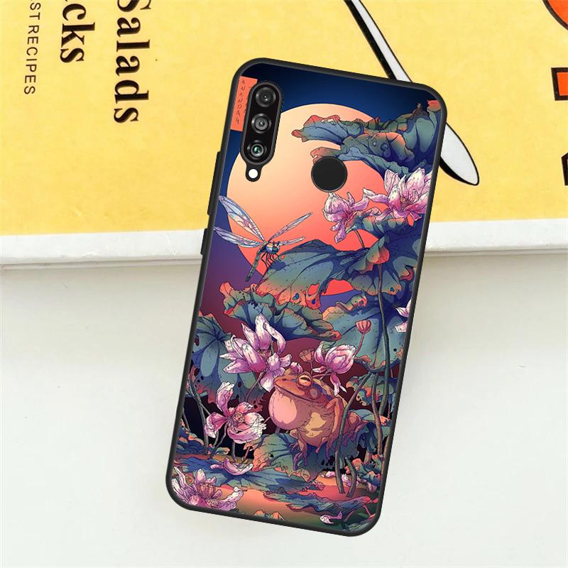 Японский стиль Арт Япония Для Huawei Nova 3i 7i 8i 11i Y60 Y70 Y90 Y61 Y91 Nova 11 9 10 SE P30 Pro P20 P40 Lite Чехол