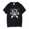 La Coka Nostra Оригинальная футболка Серая ILL BILL винтажная Стирка Дышащая Стильная уличная одежда дизайнерская одежда Мягкая Эластичная