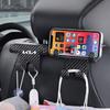 Car Interior Seat Back Hooks Double Hook Storage Accessories For KIA K9 Sportage Niro K5 Carnival EV6 EV9 EV3 K8 Stinger Forte