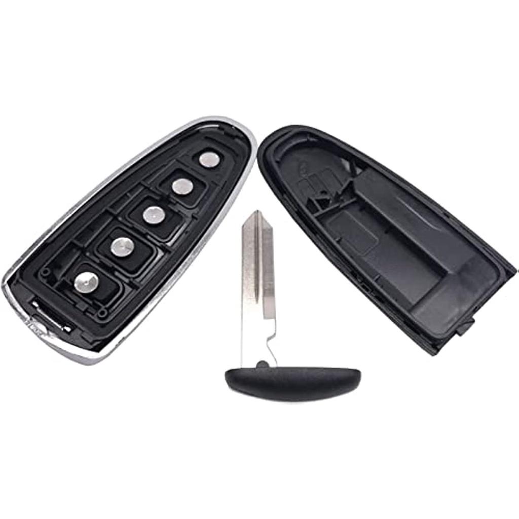 5 кнопок неразрезанный чехол для ключа для Ford Edge Escape Explorer Focus Flex Taurus Fusion Lincoln MKS MKT MKX CMX Navigator сменный автомобильный ключ с дистанционным управлением