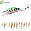 12PCS Minnow Fishing Lure Laser Hard Artificial Bait 3D Eyes 5cm 5g Fishing Wobblers Pike Carp Bait Crankbaits Fishing Tackle