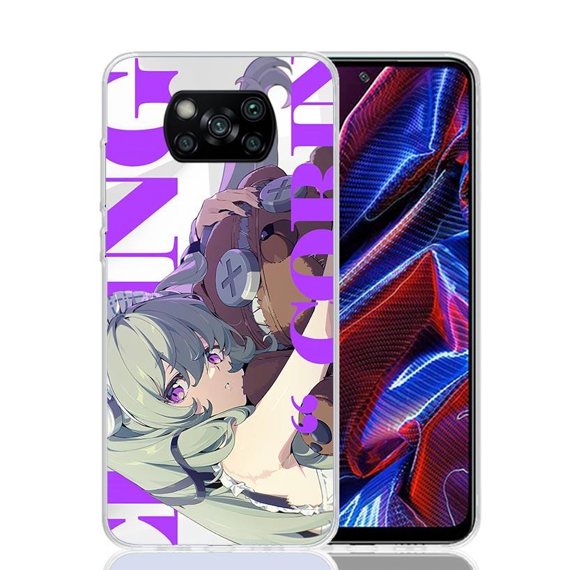 Чехол для телефона Zenless Zone Zero ZZZ для Xiaomi Poco X7 X6 X5 Pro F7 Ultra Redmi 15C 15 13 13C 12 12C 10 10A 10C 9 9A 9C 9T Обложка Po