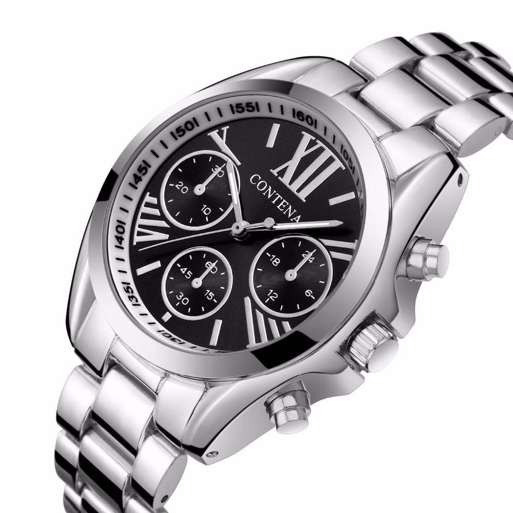 CONTENA New Luxury Top Brand Green Quartz Women's Watch Ladies Fashion Watch Women Wristwatch Female Clock Relogio Feminino