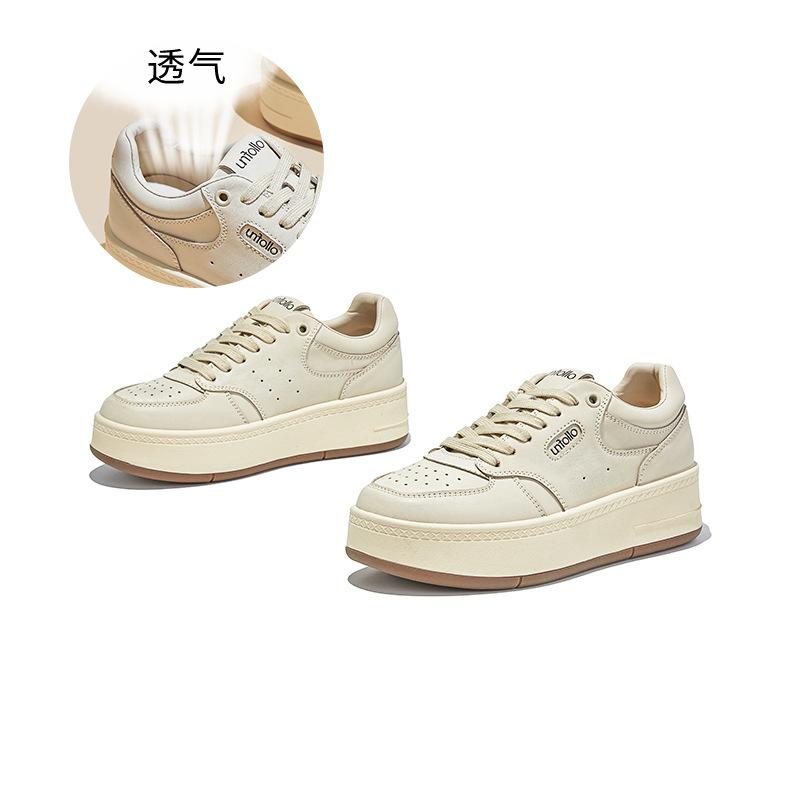 Кожаные маленькие белые туфли женские осенние новые ретро универсальные кеды женские старые повседневные спортивные не утомляющие ноги женская обувь