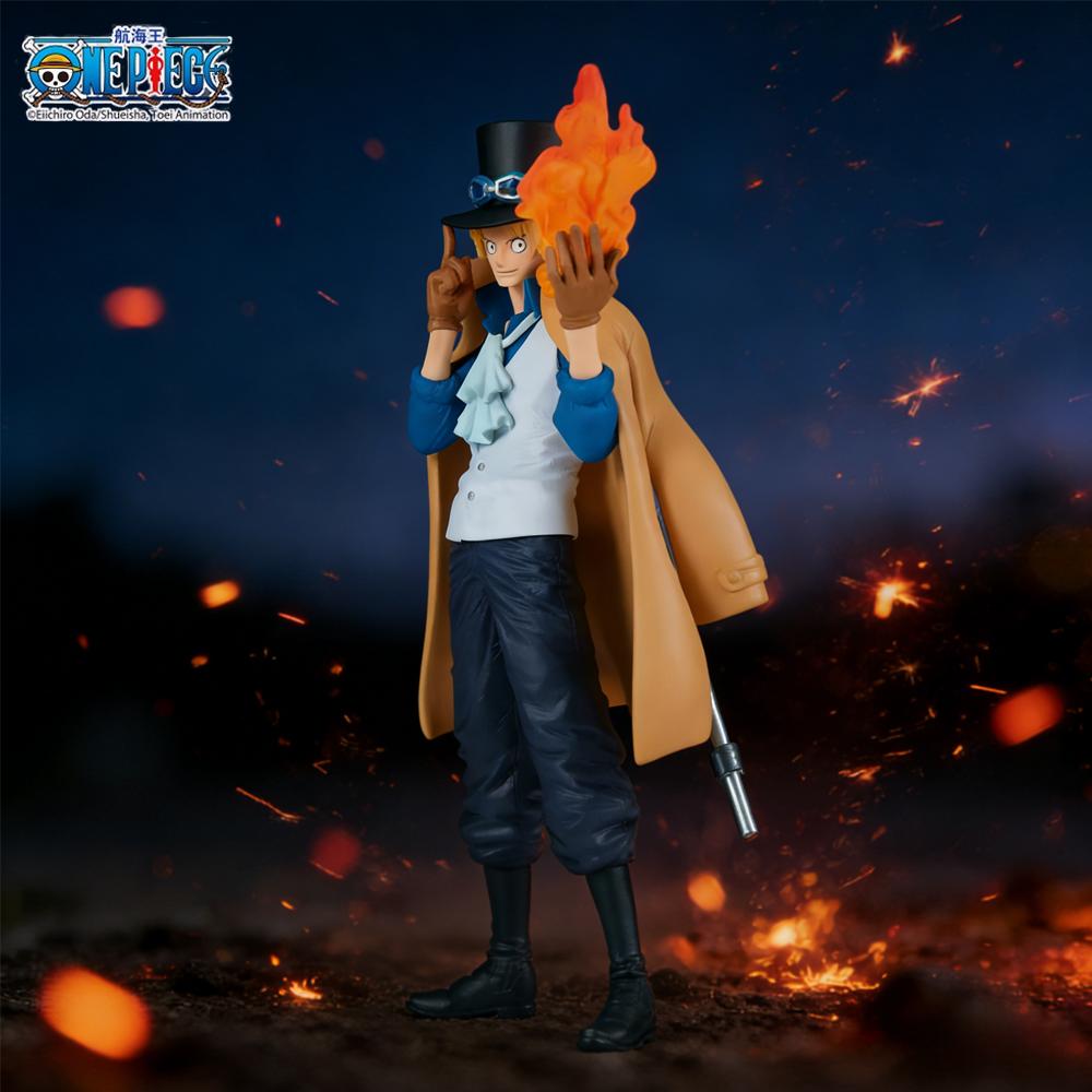 1 шт. Официальная фигурка Сабо из One Piece, дизайн «Пламенное Наследие», Аниме-украшение и Коллекционный предмет, Необходим для Праздничных Подарков