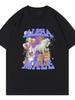 Alpha Male Funny Kitten Cat Unicorn Meme Graphic Tshirt Unisex Graphic Short Sleeve Unisexs Tshirts for Summer Unisex AllSeason