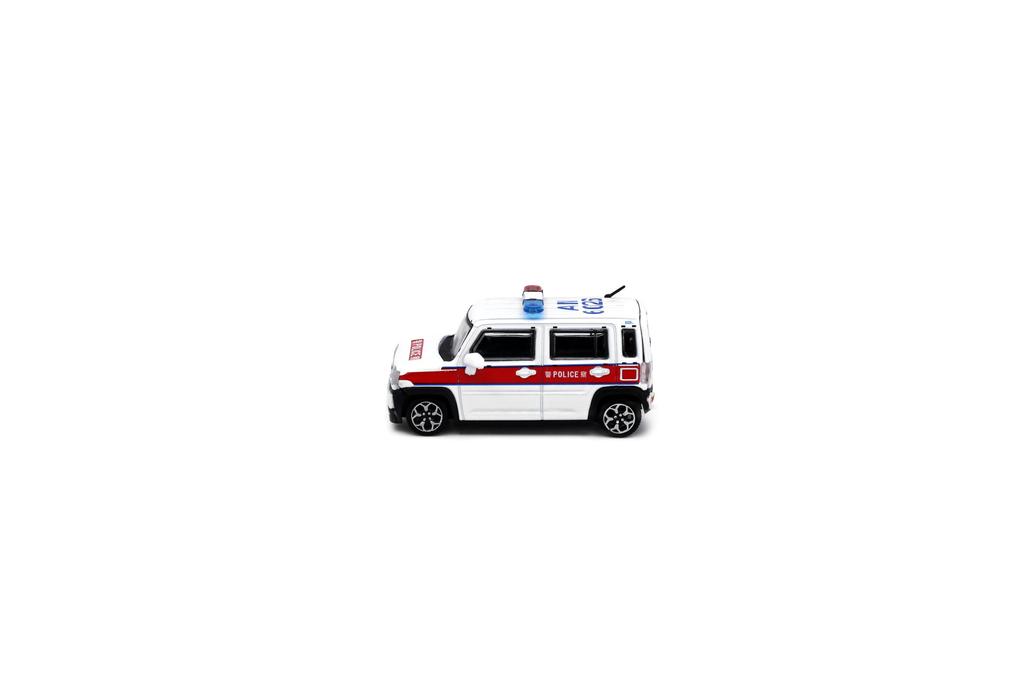 Игрушка East 1/64 Tiny City Suzuki Hustler Полицейский автомобиль (Готовая модель с аксессуарами)