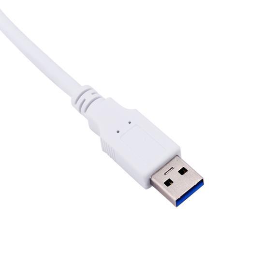 Кабель-конвертер USB 3.0 в HDMI, графический адаптер для ПК HD 1080P (белый)