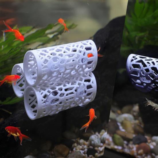 Туннель для рыбки петушка 3-в-1, декор для аквариума, укрытие для маленьких рыбок, гамак для петушка на присосках, трубка для отдыха и игр для петушков, гуппи, неонов