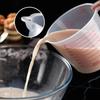 250/500/1000ML Measuring Cups with Handle Transparent Graduated Plastic Jug Digital Kitchen Tools Scale Baking Timer Accessories