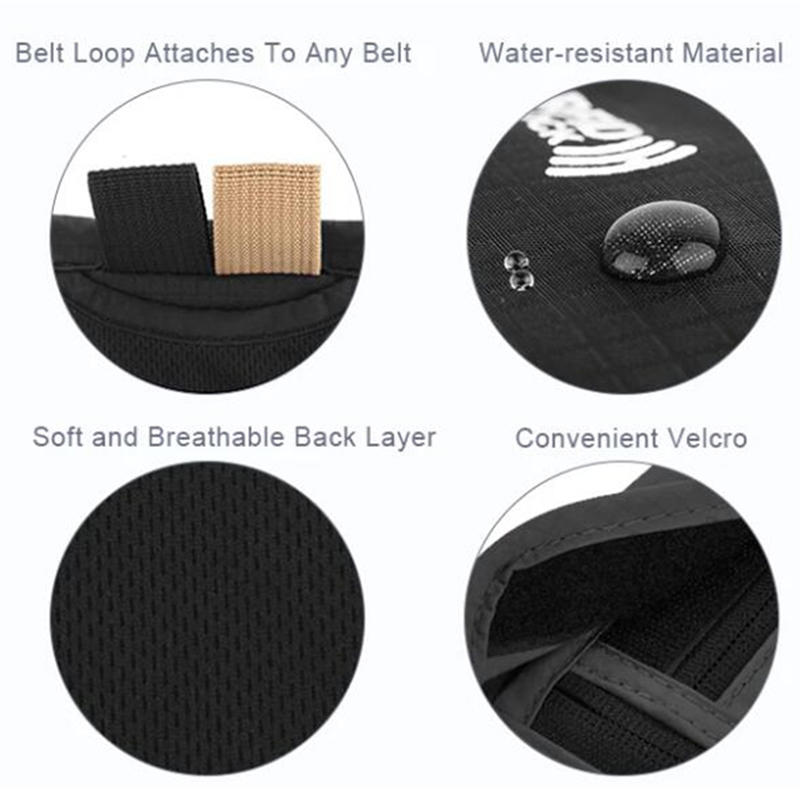 Портативная нейлоновая RFID сумка для паспорта и ID, многокарманный дорожный кошелек-пауч на шею, водонепроницаемый многофункциональный держатель для ID и кредитных карт, чехол для документов