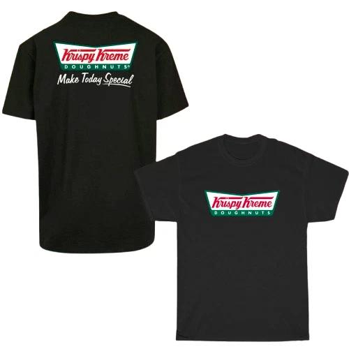 New Krispy Kreme Doughnuts Restaurant Logo Unisex T-Shirt Funny Size S to 5XL