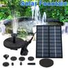 2.5W Solar Fountain Pump,with 6Nozzles and 4ft Water Pipe,Solar Powered Pump for Bird Bath,Pond,Garden and Other Place