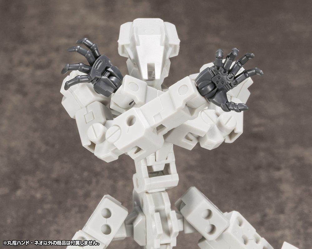 Kotobukiya Modeling Support Goods Hand Unit Round Finger Hand Neo Plastic Model M.S.G Non-Scale