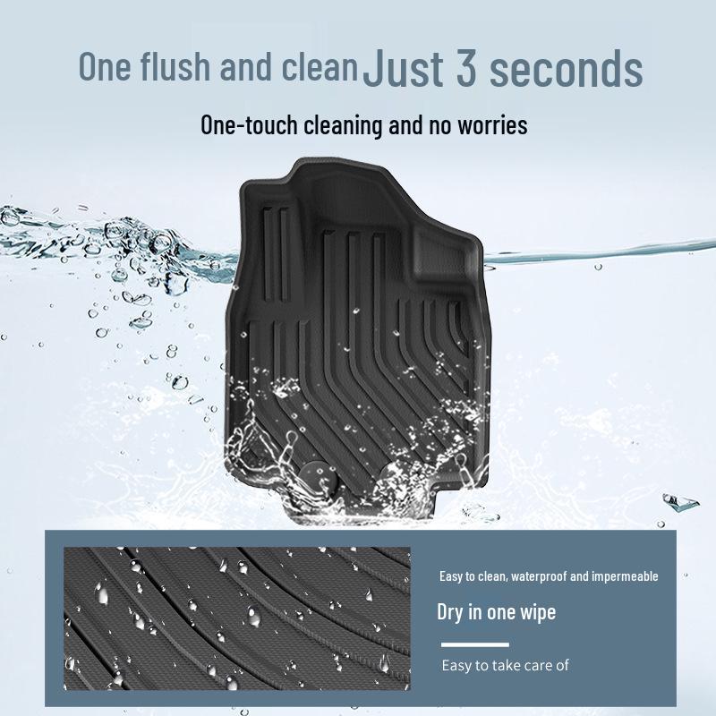 2022 Suzuki Spacia ПРАВОРУЛЬНЫЙ TPE Коврики на пол автомобиля Полное покрытие