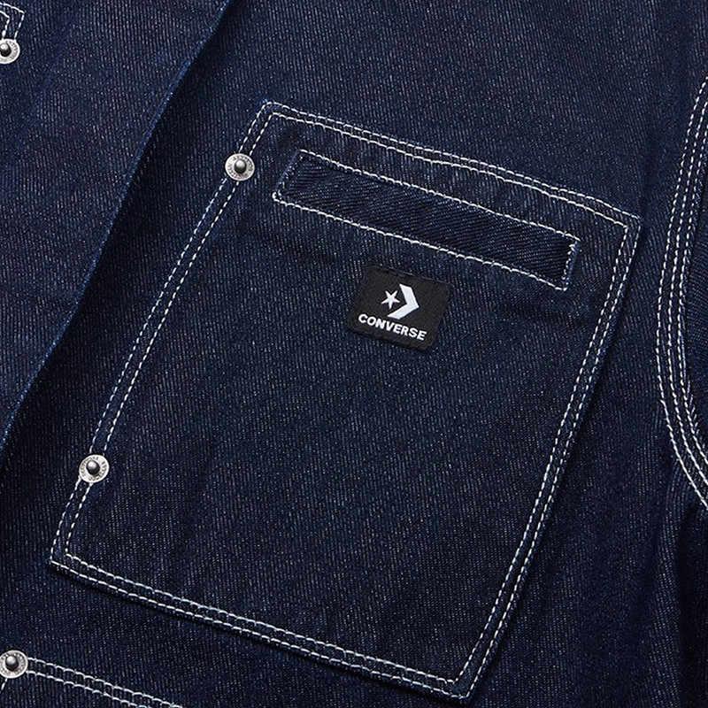 Новые куртки-чоры Converse Indigo Пальто Женские Темно-синие 10026052-A01