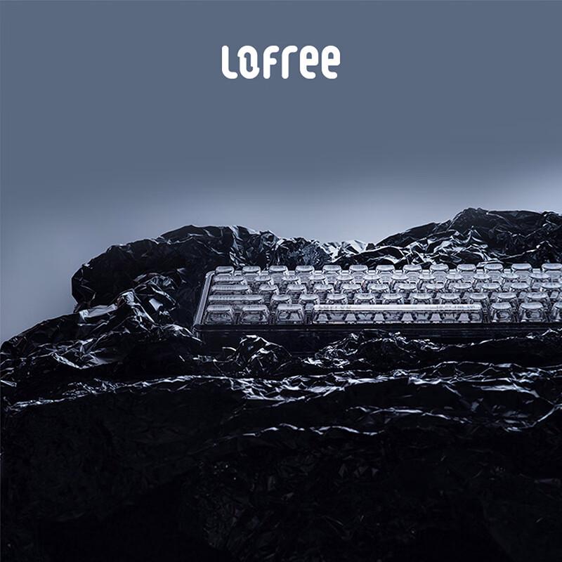 Беспроводная механическая клавиатура Lofree Transparent 1% с двумя режимами