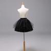 Модная юбка-кринолин Лолита, короткая, без обручей, нижняя юбка, кринолин, белая, для косплея, юбка-кринолин, для женщин, девушек