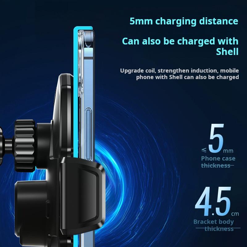 Автомобильный держатель для телефона с индукционной беспроводной зарядкой Автомобильный держатель для телефона Автомобильные принадлежности Автомобильный воздуховод Навигатор Автомобильный держатель для телефона