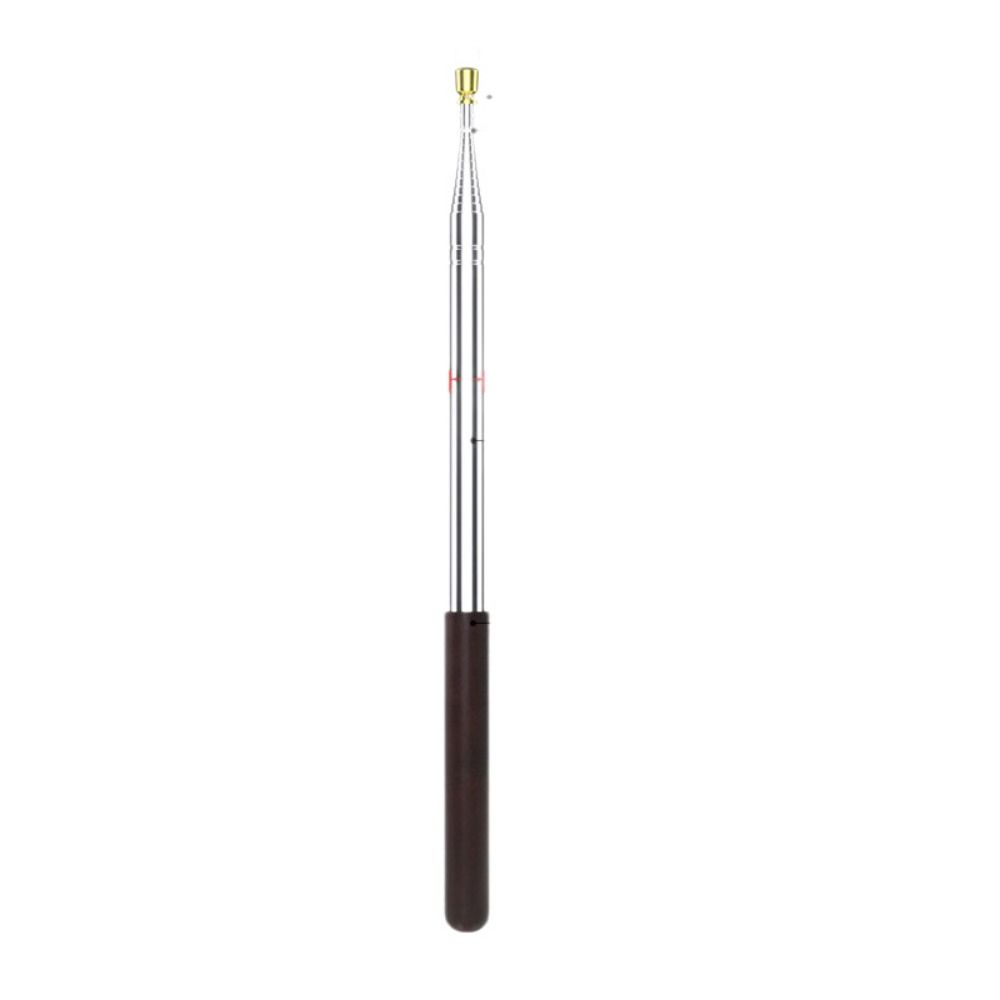 Solid Wood Handle Tour Guide Flag Pole Retractable Teaching Pointer Flagpole Teaching Tool