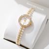 Fashion Women's Watches Ladies Imitation Pearls Alloy Band Analog Quartz Wristwatch Reloj Mujer