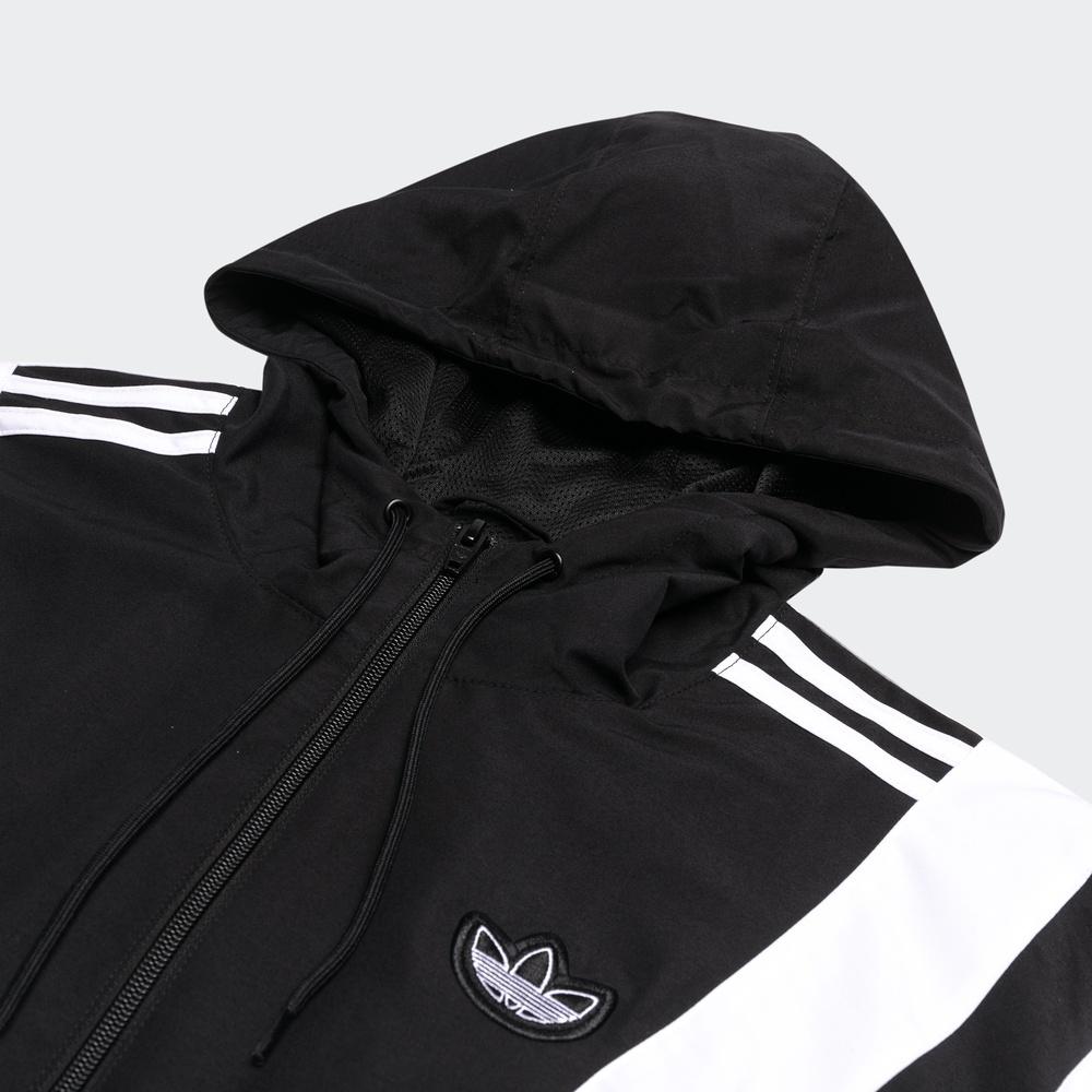 Adidas Originals Blnt 96 Wb Повседневная спортивная куртка с капюшоном на полной молнии Мужские куртки черные EE2344