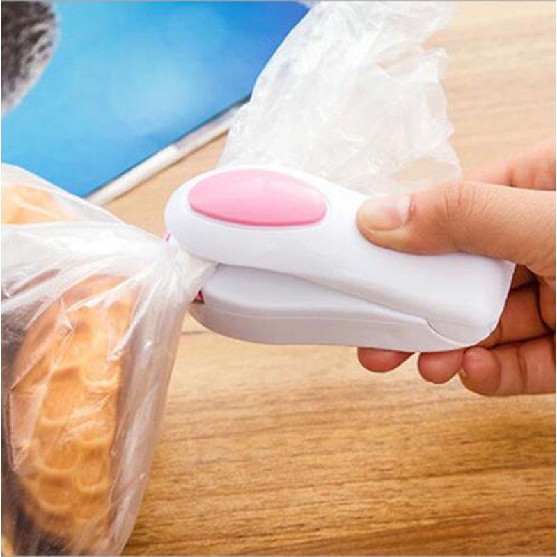 Mini Home Portable Seal Vacuum Food Bag Sealer Packaging Machine Kitchen Tool