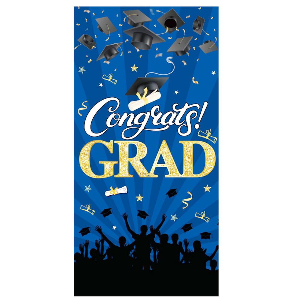 Graduation Season Decorative Vertical Poster Class Of Graduation Courtyard Decoration Party Banner Customization