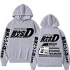 Japan Anime Initial D Graphic Print Regular Unisex Loose Fit Men's and Women's New Fashion Costume Cosplay Cool Ae86 Sweatshirt