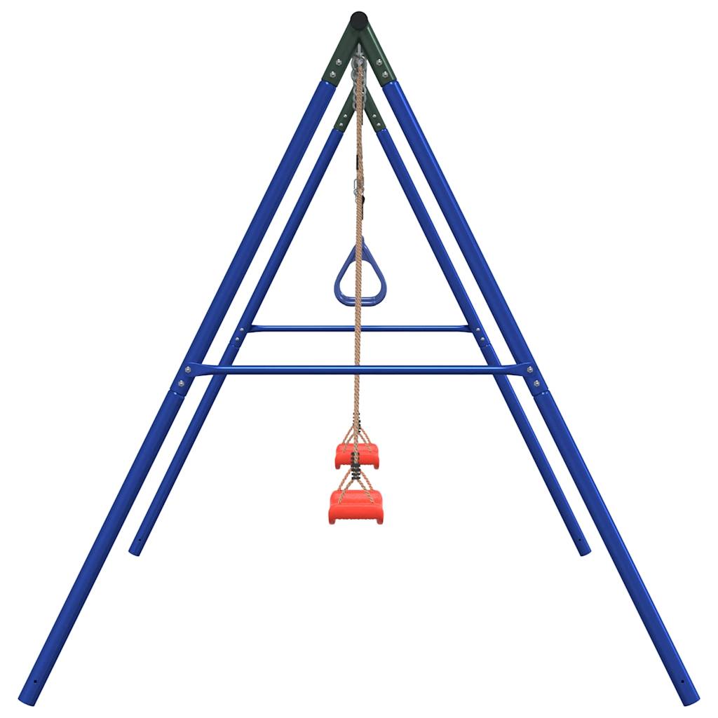 Swing Set with Swing Seats and Trapeze Bar