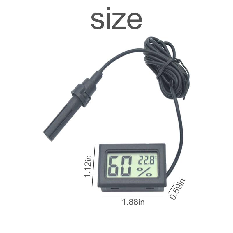 Мини ЖК-цифровой дисплей гигрометр термометр с датчиком мониторинга удобный портативный детектор влажности пчеловодство улей