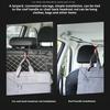 Автомобильная вешалка для одежды из нейлона с регулируемой длиной, дорожная бельевая веревка для автомобиля