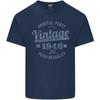 Vintage Year 79th Birthday 1946 Mens Light Cotton T-Shirt Navy Blue