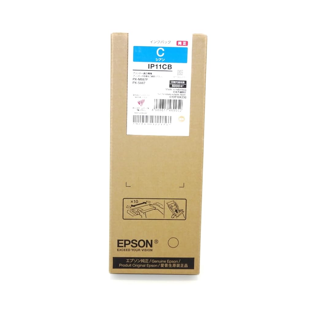 Оригинальные чернила Epson Примерно голубой картридж, 5 000 страниц, IP11CB,