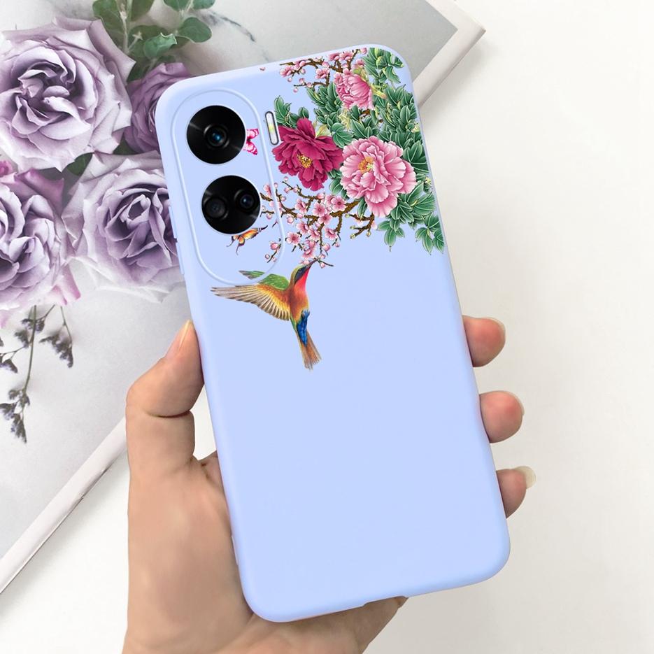 Чехол для Honor 90 Lite Роскошный Мультяшный Девочки Подсолнух Расписной Чехол Мягкий Силиконовый Чехол для Телефона Для Honor 90 Pro Honor90 Lite Чехол