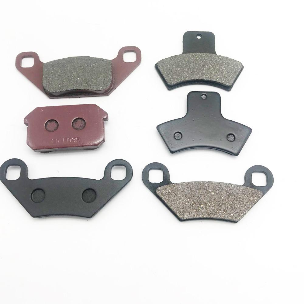 New Front & Rear Brake Pads For LINHAI 260cc 300cc ATV 4 x 4 Drive 9