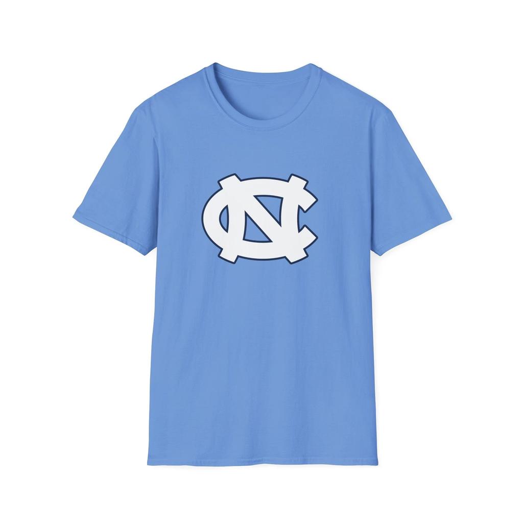 Футболка UNC North Carolina Tar Heels, Унисекс футболка для фанатов колледжа, Спортивная
