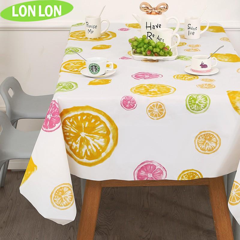 Luxury Waterproof PEVA Plaid Tablecloth & Chair Mat - Oil-Proof, High-End Rectangular Dining Cover