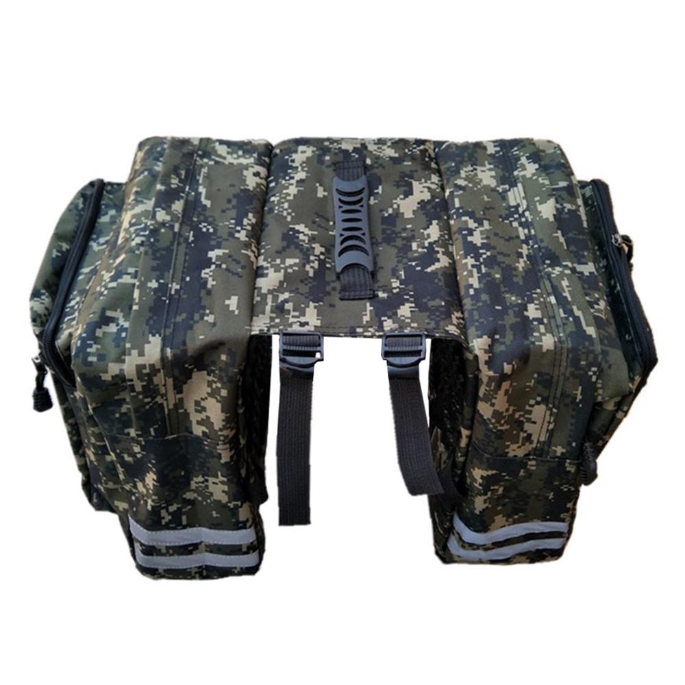 Сумка на заднее сиденье велосипеда Велосипедная стойка для велосипеда Двойная сумка на багажник Сумка для хранения продуктов Сумка для переноски