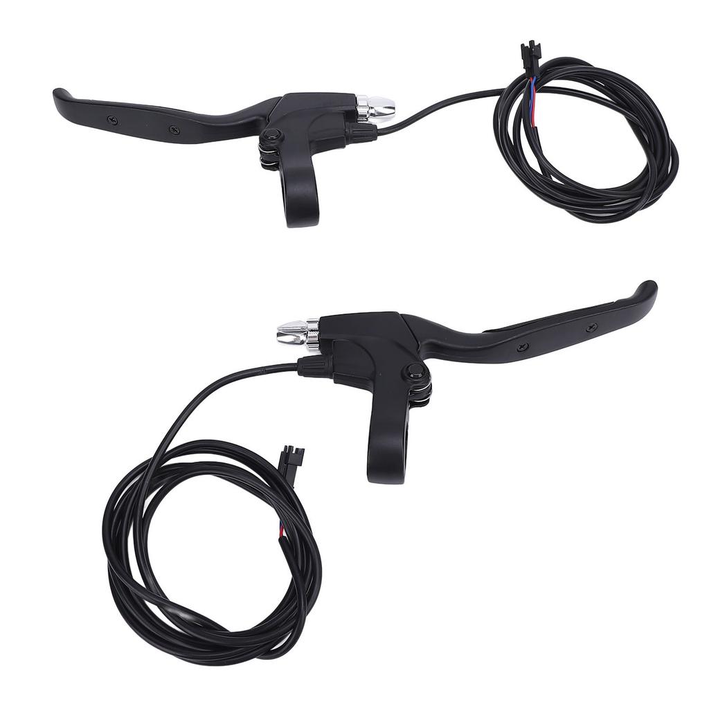 2Pcs Electric Cycle Brake Lever Aluminum Alloy Protective Power Off Function Handle Bar Grip for