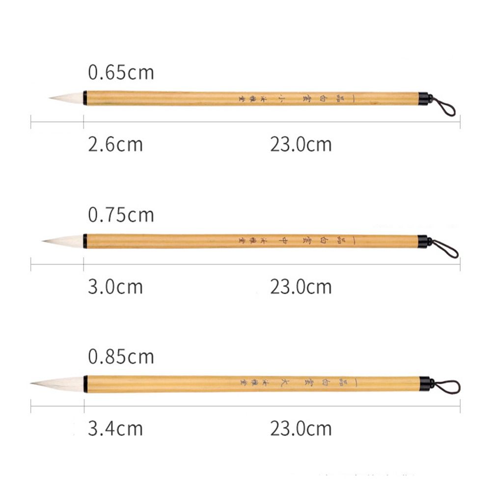 Традиционная китайская каллиграфия Кисть для масляной акварели Художественная кисть Художественные принадлежности